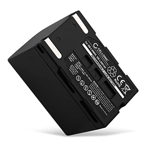 CELLONIC, Akku für Kamera, kompatibel mit Samsung SB-LSM80, VP-DC171, VP-D351, VP-D371 (7.4V, 2400mAh) von CELLONIC