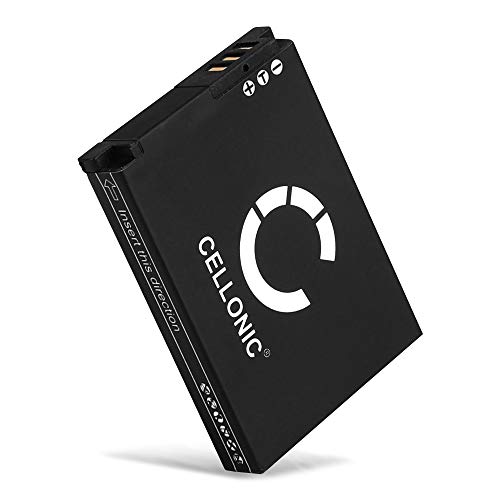 CELLONIC, Akku für Kamera, kompatibel mit Samsung SLB-10A, PL50, ES55, L100, WB700, WB500 (3.7V, 1050mAh) von CELLONIC