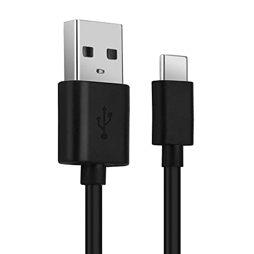 CELLONIC® USB Kabel 1m kompatibel mit Canon EOS RP Ra R 1D X MK III M6 MK II PowerShot G5 X MK II G7 X MK III Ladekabel USB C Type C auf USB A 2.0 Datenkabel 3A schwarz PVC von CELLONIC