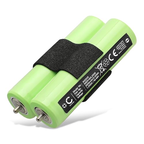 CELLONIC, Akku für Rasierer kompatibel mit Panasonic ER-1611, WER160L2506, ER-DGP72 (1.2V, 2000mAh) von CELLONIC
