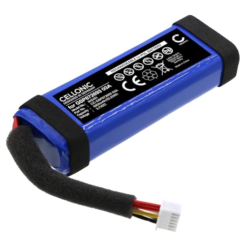CELLONIC, Akku für Lautsprecher kompatibel mit Harman Kardon GSP872693 03A, Allure Portable (3.7V, 6000mAh) von CELLONIC