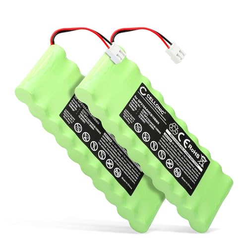 CELLONIC, Akku für Haustechnik, kompatibel mit Roto GP210AAHCB10BMX, RT2-SF G2, GPRHC212B206 (12V, 1800mAh) 2 Stück von CELLONIC