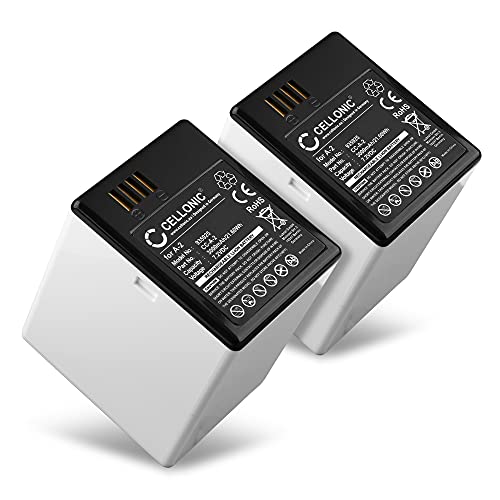 CELLONIC, Akku für Haustechnik, kompatibel mit Arlo A-2, Go (VMA4410), (VML4030), 308-10030-01 (7.2V, 3000mAh) 2 Stück CELLONIC, Akku für Haustechnik, kompatibel mit Arlo A-2, Go (VMA4410), (VML4030), 308-10030-01 (7.2V, 3000mAh) 2 Stück von CELLONIC