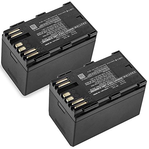 CELLONIC 2X Akku für Canon XF605, EOS C300 Mark II, XF705, CA-CP200L, BP-A30, EOS C200B BP-A30 (3400mAh, 14.4V) von CELLONIC