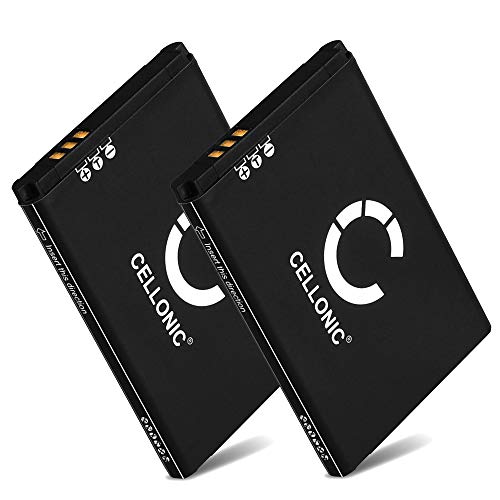 CELLONIC 2X Ersatz Akku Steel Series 160240 für SteelSeries Arctis Pro Wireless Siberia 800 Siberia 840 Wireless Kopfhörer Ersatzakku 900mAh Batterie, Kopfhörerakku, Bluetooth Headset von CELLONIC