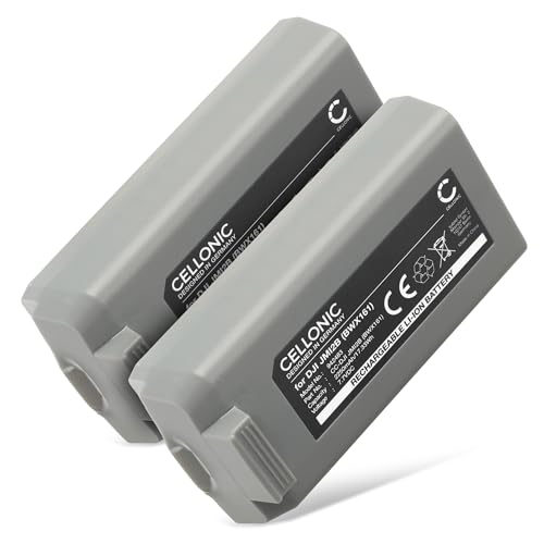 CELLONIC, Akku für Modellbau & Drohne kompatibel mit DJI Mini 2, 2 SE, Mavic, 2, BWX161-2250-7.7 (7.7V, 2250mAh) 2 Stück CELLONIC, Akku für Modellbau & Drohne kompatibel mit DJI Mini 2, 2 SE, Mavic, 2, BWX161-2250-7.7 (7.7V, 2250mAh) 2 Stück von CELLONIC