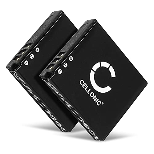 CELLONIC, Akku für Kamera kompatibel mit Panasonic Lumix DMC-FS3, DMC-FX35, DMC-FX30 (3.7V, 1050mAh) 2 Stück CELLONIC, Akku für Kamera kompatibel mit Panasonic Lumix DMC-FS3, DMC-FX35, DMC-FX30 (3.7V, 1050mAh) 2 Stück von CELLONIC