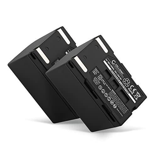CELLONIC, Akku für Kamera, kompatibel mit Samsung SB-LSM80, VP-DC171, VP-D351, VP-D371 (7.4V, 2400mAh) 2 Stück CELLONIC, Akku für Kamera, kompatibel mit Samsung SB-LSM80, VP-DC171, VP-D351, VP-D371 (7.4V, 2400mAh) 2 Stück von CELLONIC