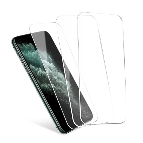 CELLONIC 3X Schutzfolie Handy kompatibel mit iPhone X, XS & iPhone 11 Pro - 6,1 Zoll Smartphone Displayschutz 2.5D aus Tempered Glass Ultra Thin 9H Schutzglas CELLONIC 3X Schutzfolie Handy kompatibel mit iPhone X, XS & iPhone 11 Pro - 6,1 Zoll Smartphone Displayschutz 2.5D aus Tempered Glass Ultra Thin 9H Schutzglas von CELLONIC