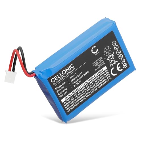 CELLONIC, Akku für Hundehalsband kompatibel mit Dogtra Pathfinder, BP37P2400, TRX (3.7V, 2400mAh) von CELLONIC