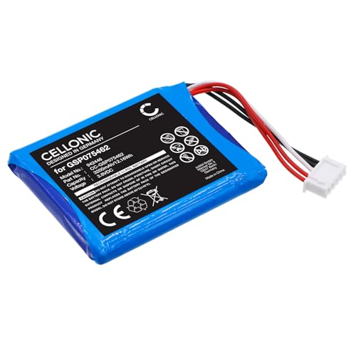 CELLONIC, Akku für Lautsprecher kompatibel mit Harman Kardon GSP075462, Traveler (3.8V, 3200mAh) CELLONIC, Akku für Lautsprecher kompatibel mit Harman Kardon GSP075462, Traveler (3.8V, 3200mAh) von CELLONIC