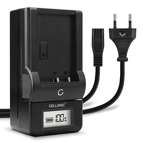 CELLONIC CB-2LV Ladegerät für NB-4L kompatibel mit Canon Legria Mini Vixia Mini IXUS 220 HS 115 130 Elph 330 HS 100 300 Ladestation mit Display, Ladekabel, Akkuladegerät Charger, Auflader CELLONIC CB-2LV Ladegerät für NB-4L kompatibel mit Canon Legria Mini Vixia Mini IXUS 220 HS 115 130 Elph 330 HS 100 300 Ladestation mit Display, Ladekabel, Akkuladegerät Charger, Auflader von CELLONIC