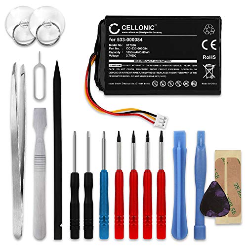 CELLONIC, Batterie für Fernbedienungen kompatibel mit Logitech Harmony Ultimate, Harmony One, Harmony One Ultimate (1050mAh, 3.7V) + Werkzeug-Set CELLONIC, Batterie für Fernbedienungen kompatibel mit Logitech Harmony Ultimate, Harmony One, Harmony One Ultimate (1050mAh, 3.7V) + Werkzeug-Set von CELLONIC
