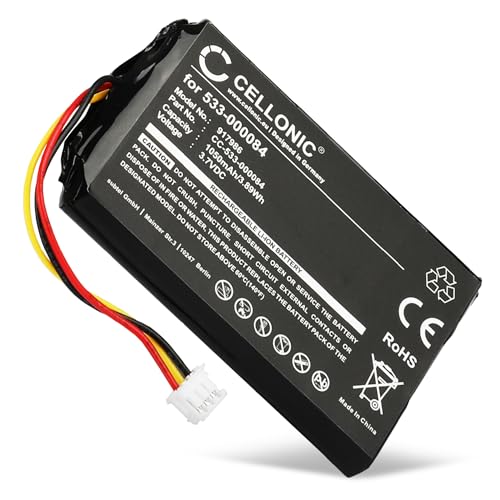 CELLONIC, Batterie für Fernbedienungen kompatibel mit Logitech Harmony Ultimate, Harmony One, Harmony One Ultimate (1050mAh, 3.7V) von CELLONIC