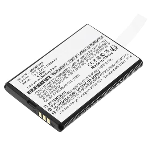CELLONIC Ersatzkku für Babyphone kompatibel mit Beurer by 110 kompatibel mit Oricom Secure SC740, Secure SC895 (1400mAh) von CELLONIC