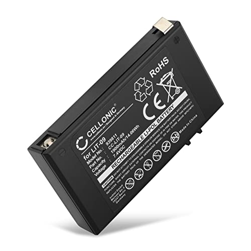 CELLONIC, Akku für Kamera, kompatibel mit Spypoint LIT-09, Bloc Pile, SOLAR-Dark (7.4V, 1900mAh) CELLONIC, Akku für Kamera, kompatibel mit Spypoint LIT-09, Bloc Pile, SOLAR-Dark (7.4V, 1900mAh) von CELLONIC