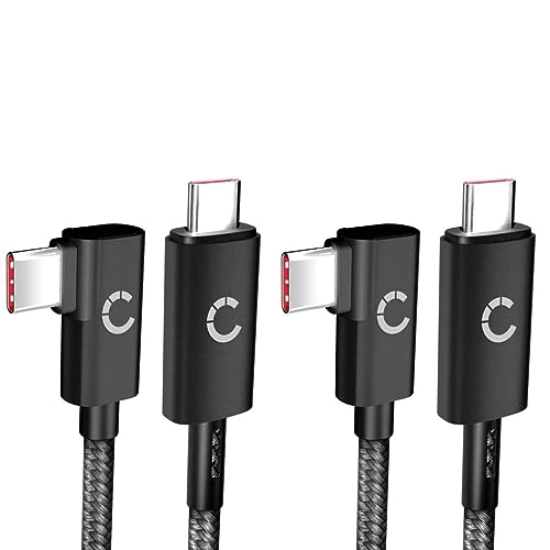USB C auf USB C Kabel 60W (2 Stück) 1m – PVC, USB 3.1 für MacBook Pro/Air M2, iPad Pro 12.9/iPad Air/Mini 6, Samsung S23 S22 S21/A13 A23 A33 A53, Huawei, Xiaomi von CELLONIC