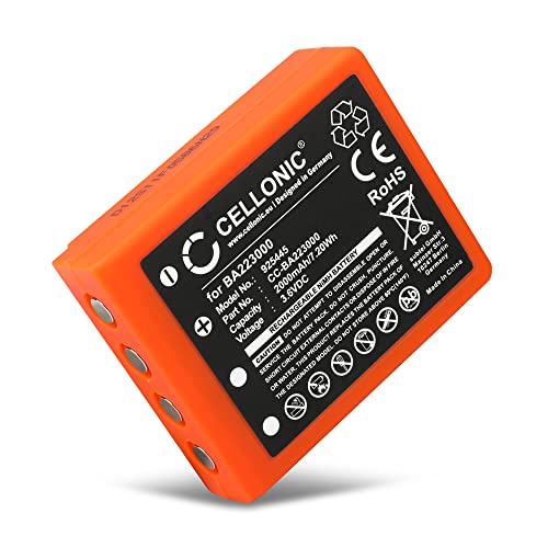 CELLONIC, Batterie für Fernbedienungen kompatibel mit HBC Radiomatic Vector Pro, Micron 5, Micron 7 (2000mAh, 3.6V) CELLONIC, Batterie für Fernbedienungen kompatibel mit HBC Radiomatic Vector Pro, Micron 5, Micron 7 (2000mAh, 3.6V) von CELLONIC