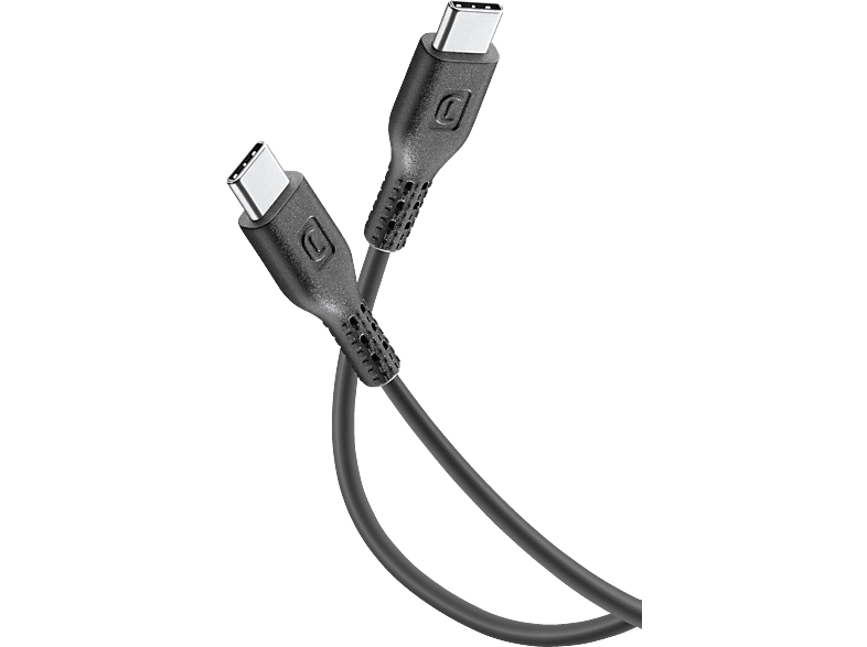 CELLULAR LINE 5A-Kabel USB-C auf USB-C, Ladekabel, 1,2 m, Weiß von CELLULAR LINE