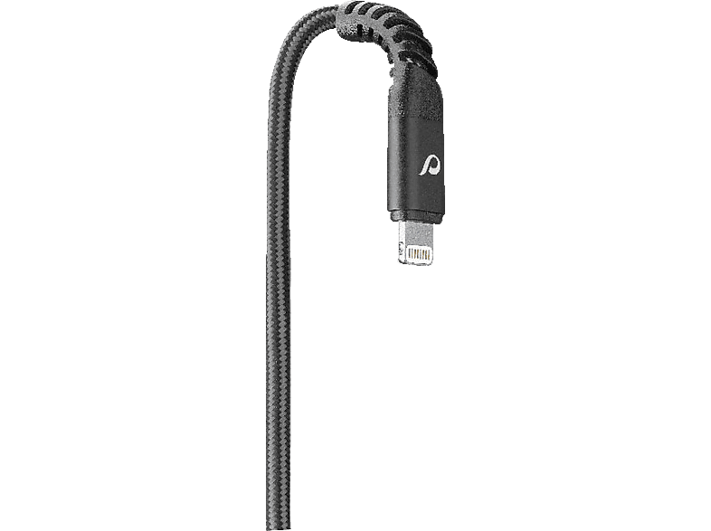 CELLULAR LINE Extreme Cable, Ladekabel, 1 m, Schwarz von CELLULAR LINE