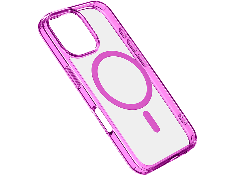 CELLULAR LINE Iconic Mag, Backcover, Apple, iPhone 16 Pro Max, Rosa von CELLULAR LINE