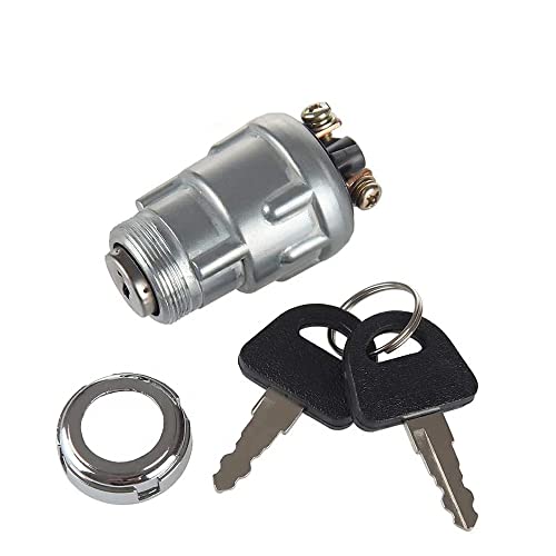 CENPEK Zündstartschalter mit 3 Position 3 Anschlussklemme 2 Schlüssel für Auto Moto Traktor Landwirtschaftlich modifiziertes Auto Pit Quad Go Kart UTV Moped Buggy von CENPEK