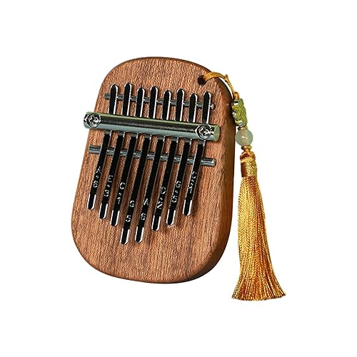 Exquisites Kalimba, Daumenklavier, tragbares Kalimba Daumenklavierinstrument, Fingerklavier-Marimbas, Stimmhammer, für Anfänger, Jungen, Mädchen Exquisites Kalimba, Daumenklavier, tragbares Kalimba Daumenklavierinstrument, Fingerklavier-Marimbas, Stimmhammer, für Anfänger, Jungen, Mädchen von CENRF