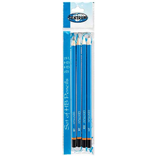 4 Bleistifte 2B/HB/2H von CENTRIX