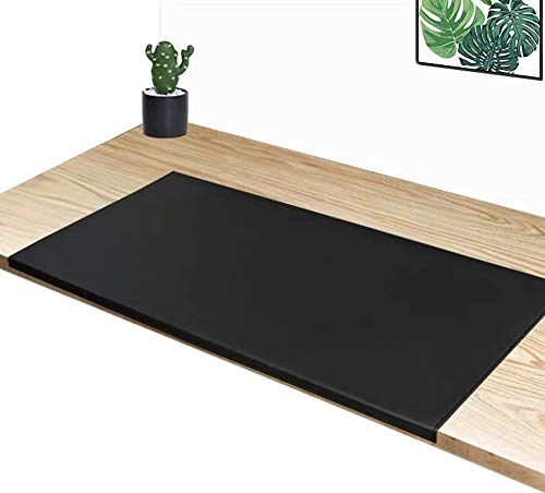 Dicke Leder-Schreibunterlage mit Kantenschutz, langlebig, wasserdicht, multifunktionale Schreibtischunterlage zum Schreiben/Arbeiten, rutschfeste Schreibunterlage von CENY