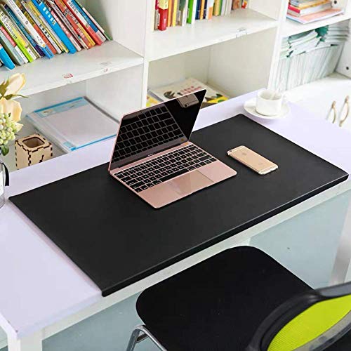 Office Premium Schreibunterlage mit Kantenschutz, wasserdichte PU Leder rutschfeste Schreibmatte Gaming Mauspad für Computer Laptop von CENY