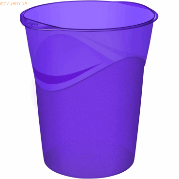 12 x CEP Papierkorb Happy 14l violett 12 x CEP Papierkorb Happy 14l violett von CEP