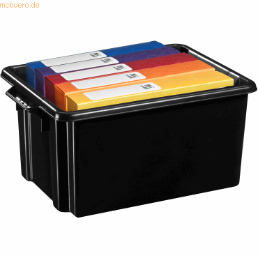 5 x CEP Stapelbox Maxi 32L schwarz 5 x CEP Stapelbox Maxi 32L schwarz von CEP
