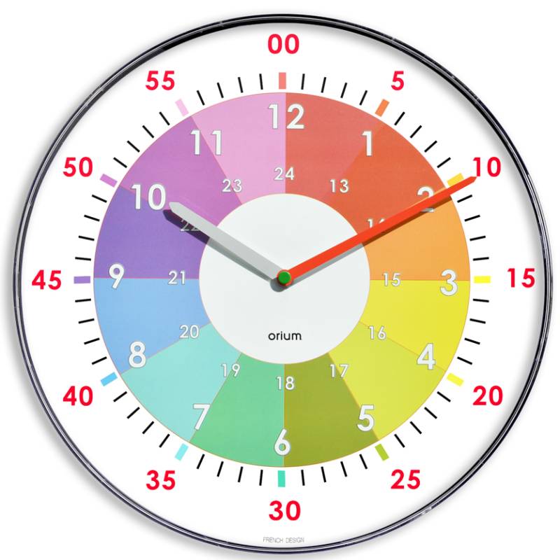 CEP Orium Horloge éducative Practice, diamètre 300 mm von CEP