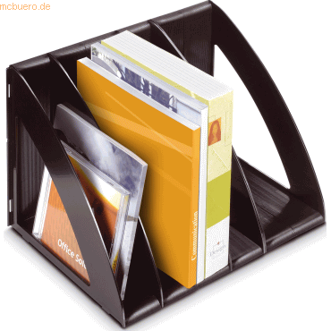 CEP Stehsammlerbox Confort 6 Fächer schwarz CEP Stehsammlerbox Confort 6 Fächer schwarz von CEP