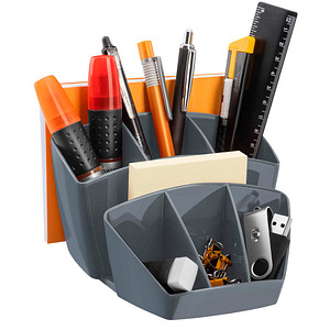 cep Schreibtisch-Organizer Mineral grau Polystyrol 6 Fächer 14,3 x 15,8 x 9,3 cm cep Schreibtisch-Organizer Mineral grau Polystyrol 6 Fächer 14,3 x 15,8 x 9,3 cm von CEP