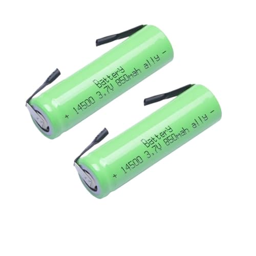 850 MAh 3,7 V Akku for Elektrische Zahnbürsten. Kompatibel Mit Braun Oral-B IO4, IO5, IO6, IO7, IO8, IO9 Zahnbürsten(2psc) von CEPAIXN