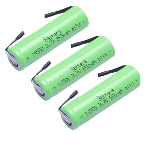 850 MAh 3,7 V Akku for Elektrische Zahnbürsten. Kompatibel Mit Braun Oral-B IO4, IO5, IO6, IO7, IO8, IO9 Zahnbürsten(3 PCS) von CEPAIXN
