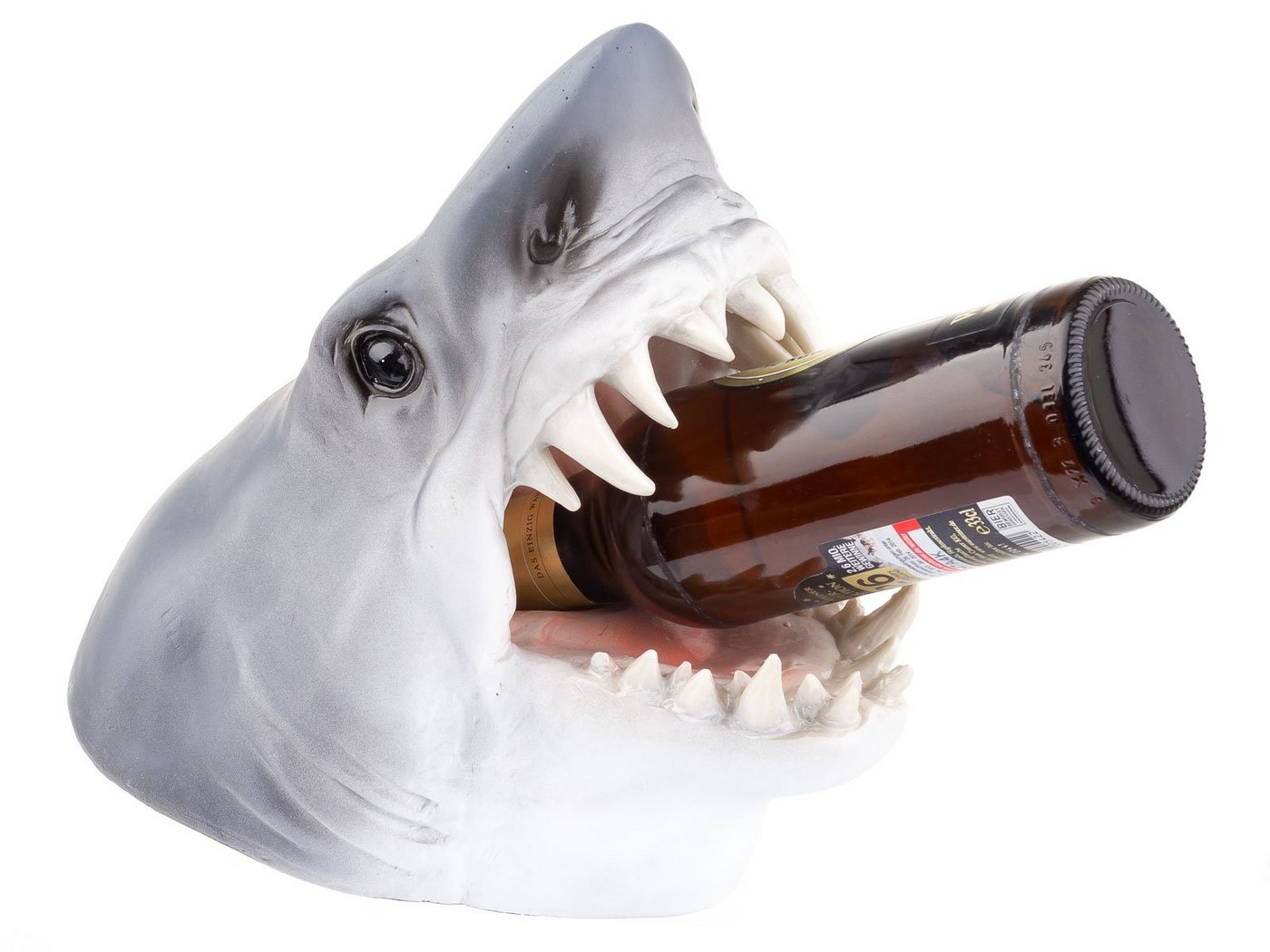 CEPEWA Flaschenhalter "Hai" bemalt, für 1 Flasche CEPEWA Flaschenhalter "Hai" bemalt, für 1 Flasche von CEPEWA