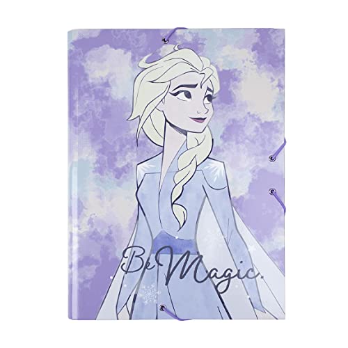 CERDÁ LIFE'S LITTLE MOMENTS 2700000251 - Licencia Oficial Disney - Carpeta Escolar Niña de Frozen con 3 Solapas Flexibles, Cierre con Gomas Elásticas y Tapa Dura Idónea para Documentos A4 von CERDÁ LIFE'S LITTLE MOMENTS