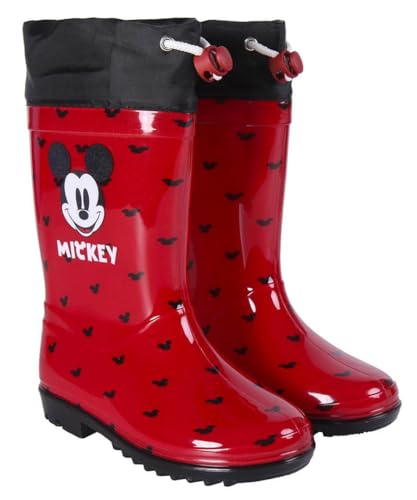 CERDÁ LIFE'S LITTLE MOMENTS Cerda CER 2300004877 Wasserstiefel Minnie für Mädchen, Rot-22, Rot Bootsschuh, 22 EU von CERDÁ LIFE'S LITTLE MOMENTS