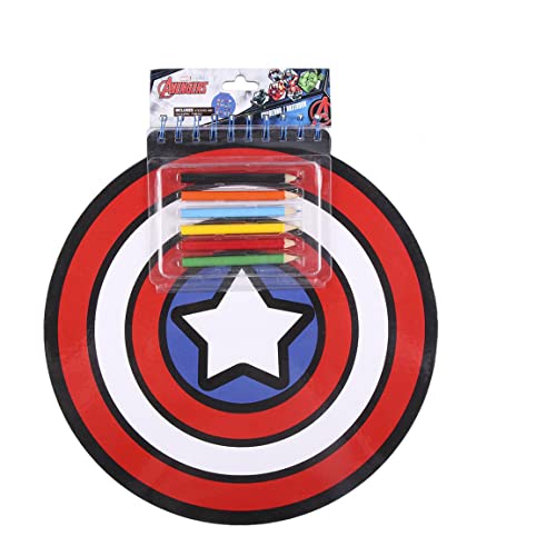 CERDÁ LIFE'S LITTLE MOMENTS - Cuaderno de Dibujo para Colorear de Capitan America Incluye 6 Lápices de Colores y 15 Pegatinas | Regalo Original para Peques - Licencia Oficial Marvel CERDÁ LIFE'S LITTLE MOMENTS - Cuaderno de Dibujo para Colorear de Capitan America Incluye 6 Lápices de Colores y 15 Pegatinas | Regalo Original para Peques - Licencia Oficial Marvel von CERDÁ LIFE'S LITTLE MOMENTS