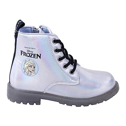 CERDÁ LIFE'S LITTLE MOMENTS Eiskönigin weiße Lichterstiefel für Mädchen – Größe 31 – offizielle Disney-Lizenz Gummistiefel, Blanco, EU von CERDÁ LIFE'S LITTLE MOMENTS