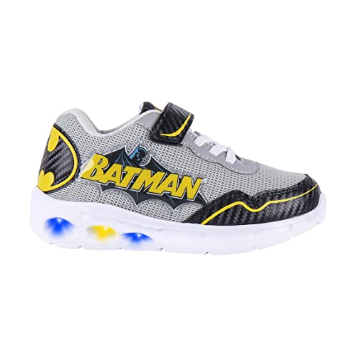 CERDÁ LIFE'S LITTLE MOMENTS Jungen Baskets Garçon De Batman Avec Lumières, Fermeture Scratch Et Embout Renforcé Pour Faciliter L'indépe Sneaker, Grau, 35 EU von CERDÁ LIFE'S LITTLE MOMENTS