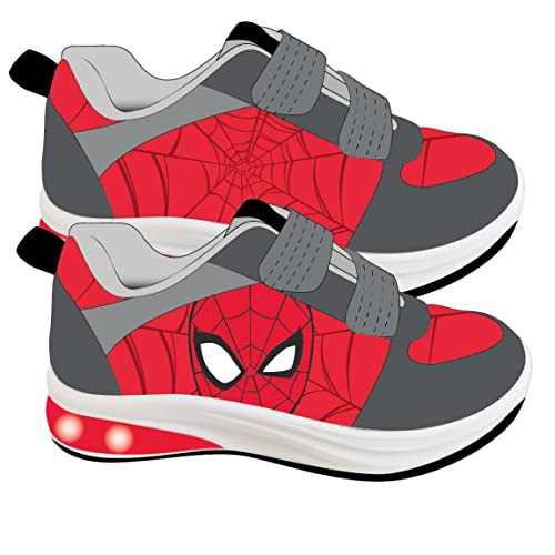 CERDÁ LIFE'S LITTLE MOMENTS Jungen Baskets Lumières De Spiderman Avec Scratch Pour Assurer Son Indépendance Et Son Confort - Licence Of Sneaker, Rot, 30 EU von CERDÁ LIFE'S LITTLE MOMENTS