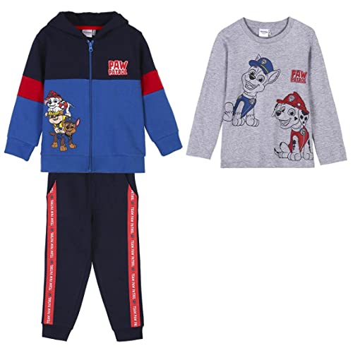 CERDÁ LIFE'S LITTLE MOMENTS Jungen Paw Patrol, 3-teiliges Set, Sweathose, Trainingshose und langärmliges T-Shirt, offizielle Lizenz Trainingsanzug, Azul, 5-6 Jahre CERDÁ LIFE'S LITTLE MOMENTS Jungen Paw Patrol, 3-teiliges Set, Sweathose, Trainingshose und langärmliges T-Shirt, offizielle Lizenz Trainingsanzug, Azul, 5-6 Jahre von CERDÁ LIFE'S LITTLE MOMENTS
