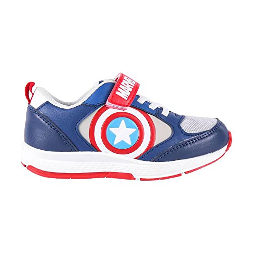 CERDÁ LIFE'S LITTLE MOMENTS Kinderschuhe von Capitan America | Sportschuhe mit Einer Kombination aus Stil, Komfort und optimaler Sportlichkeit, grau, 29 EU von CERDÁ LIFE'S LITTLE MOMENTS