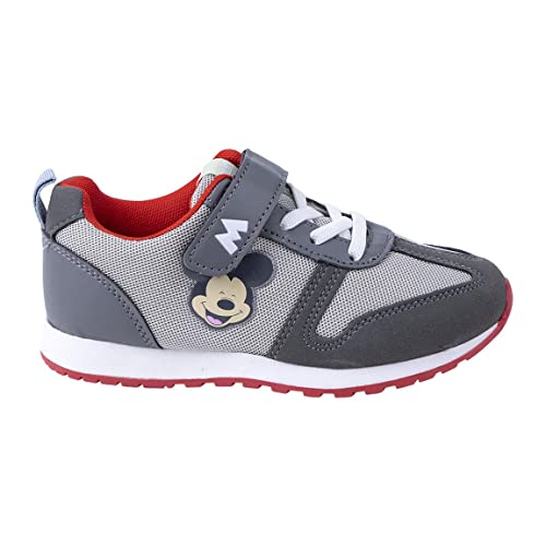 CERDÁ LIFE'S LITTLE MOMENTS Kinderschuhe von Mickey Mouse | Sportschuhe mit Einer Kombination aus Stil, Komfort und optimaler Sportlichkeit, grau, 24 EU von CERDÁ LIFE'S LITTLE MOMENTS