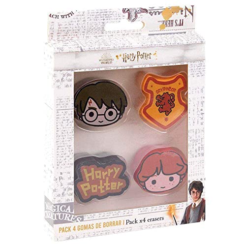 CERDÁ LIFE'S LITTLE MOMENTS - Pack 4 Gomas de Borrar con Formas de Harry Potter - Licencia Oficial Warner Bros (2100003582) von CERDÁ LIFE'S LITTLE MOMENTS