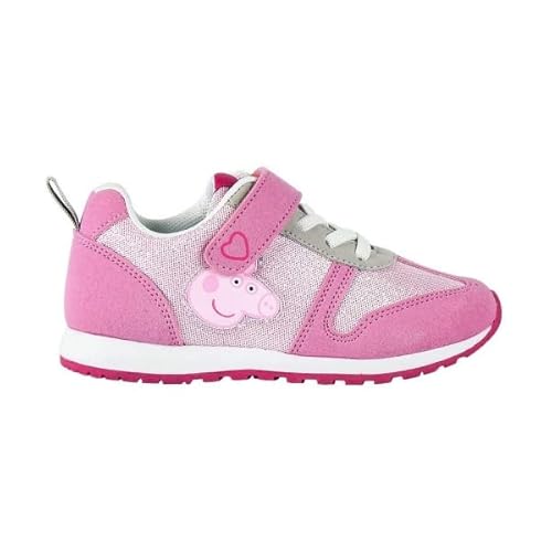 CERDÁ LIFE'S LITTLE MOMENTS Peppa Pig Mädchen-Sneaker | Sportschuhe mit Einer Kombination aus Stil, Komfort und optimaler Sportlichkeit, Rosa, 26 EU von CERDÁ LIFE'S LITTLE MOMENTS