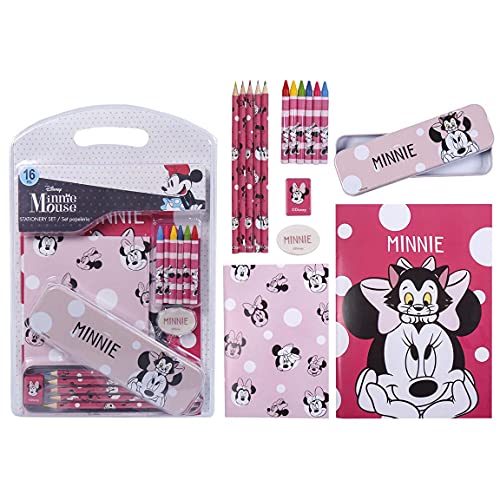 CERDÁ LIFE'S LITTLE MOMENTS Set Escolar Completo con Estuche Metálico y Material Escolar de Minnie - Licencia Oficial Disney CERDÁ LIFE'S LITTLE MOMENTS Set Escolar Completo con Estuche Metálico y Material Escolar de Minnie - Licencia Oficial Disney von CERDÁ LIFE'S LITTLE MOMENTS